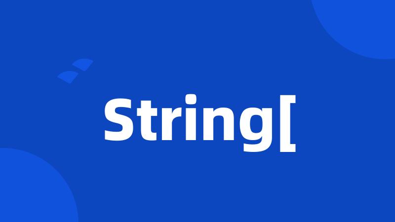 String[