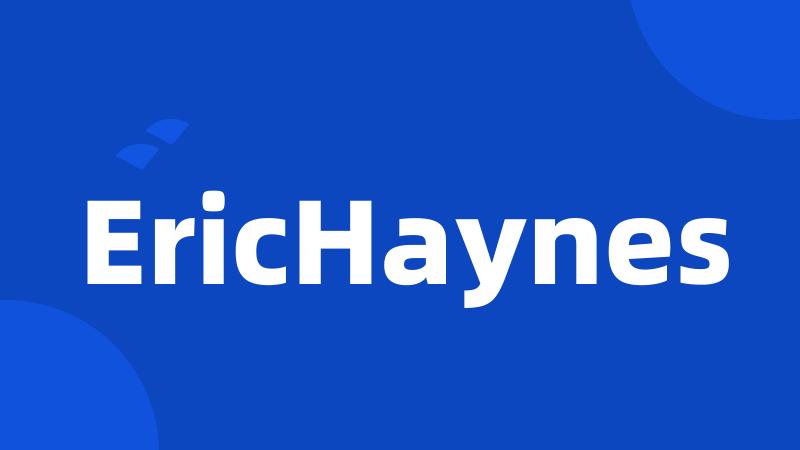 EricHaynes