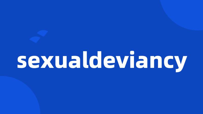 sexualdeviancy