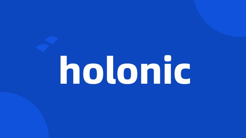 holonic