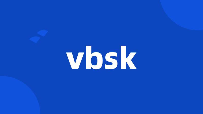 vbsk