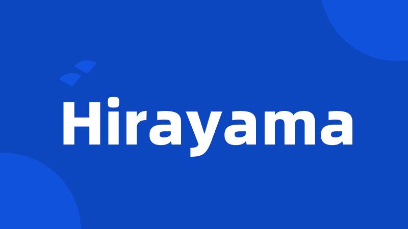 Hirayama