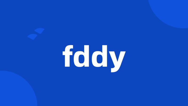 fddy