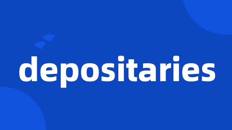 depositaries