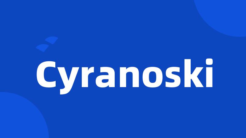 Cyranoski