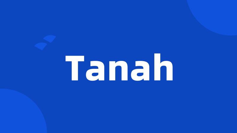 Tanah