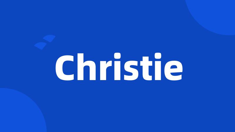 Christie