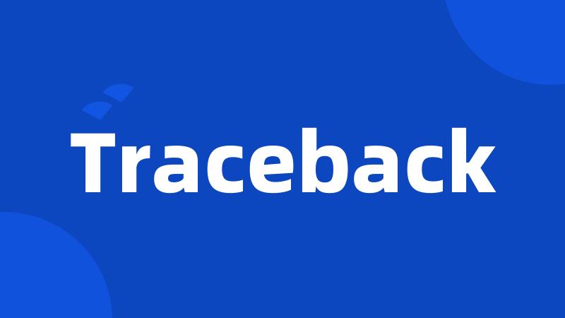 Traceback