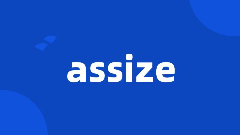 assize