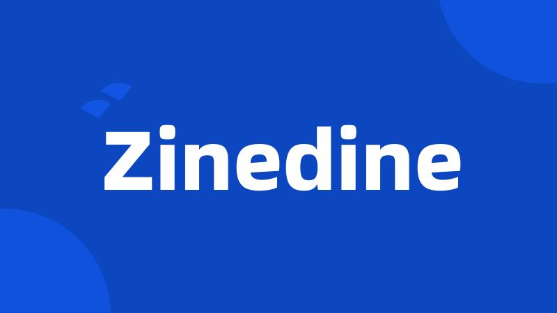 Zinedine