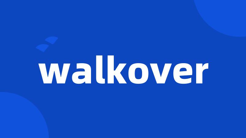 walkover