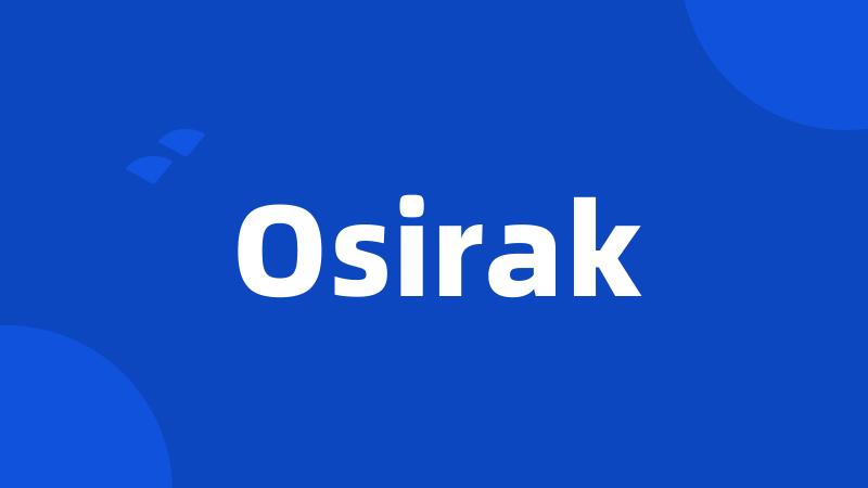 Osirak