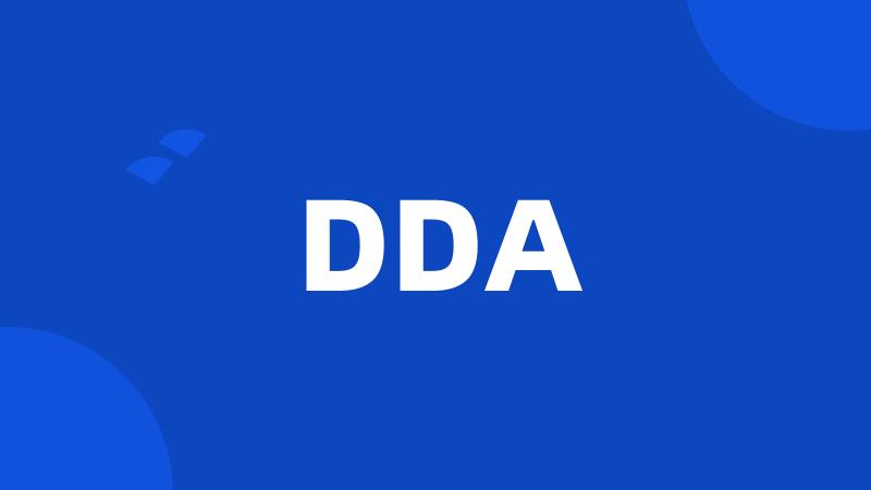 DDA