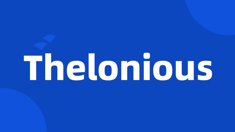 Thelonious