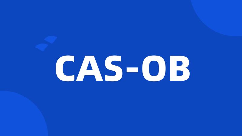 CAS-OB