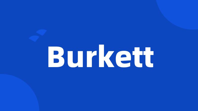 Burkett