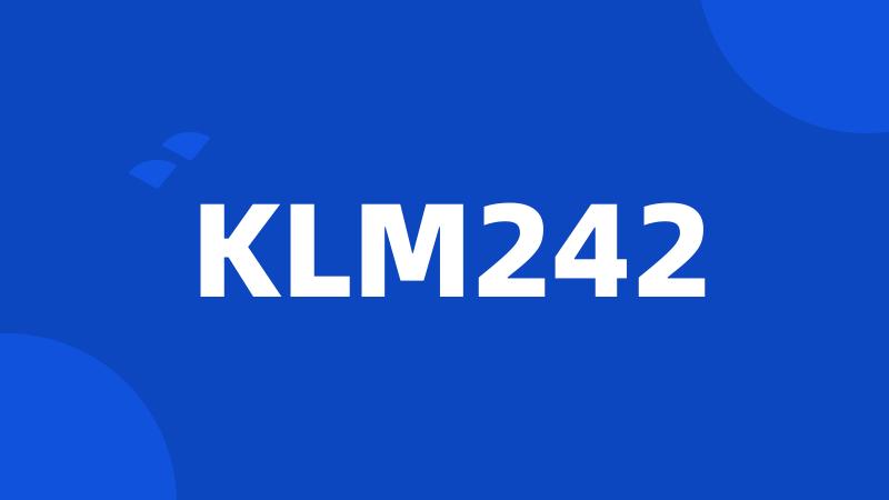 KLM242