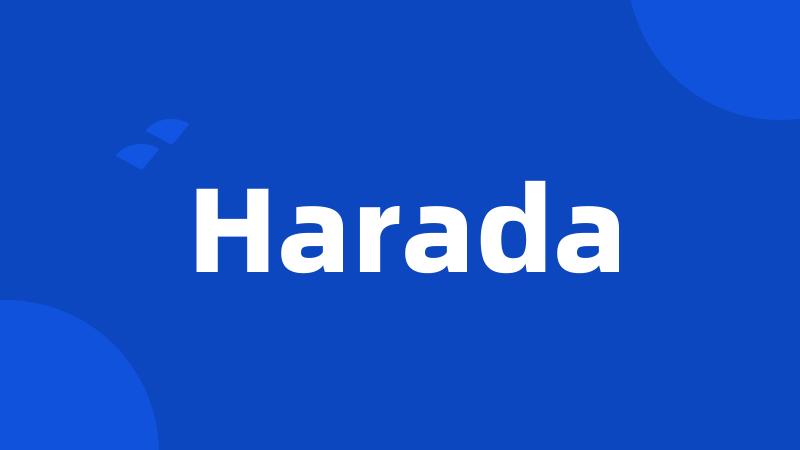 Harada