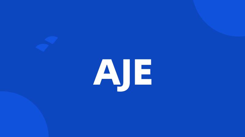 AJE