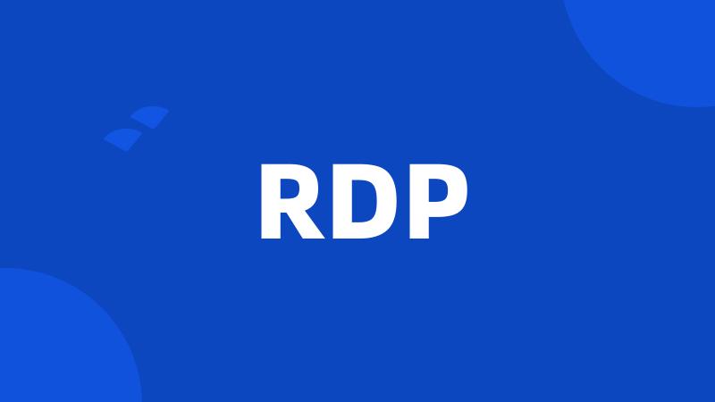 RDP