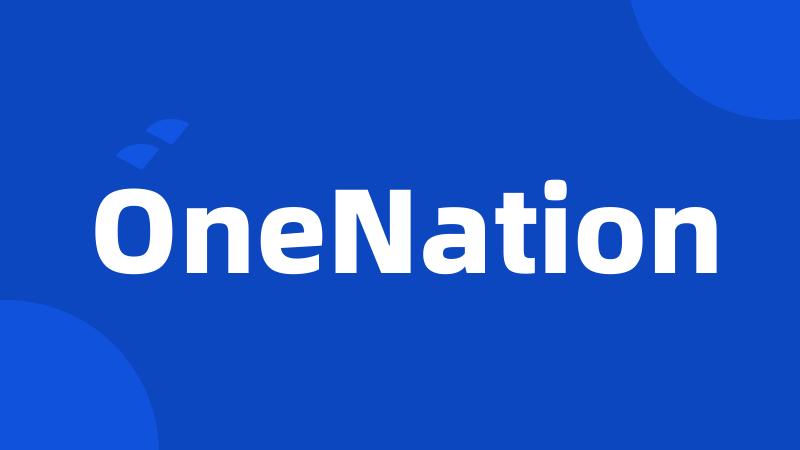 OneNation