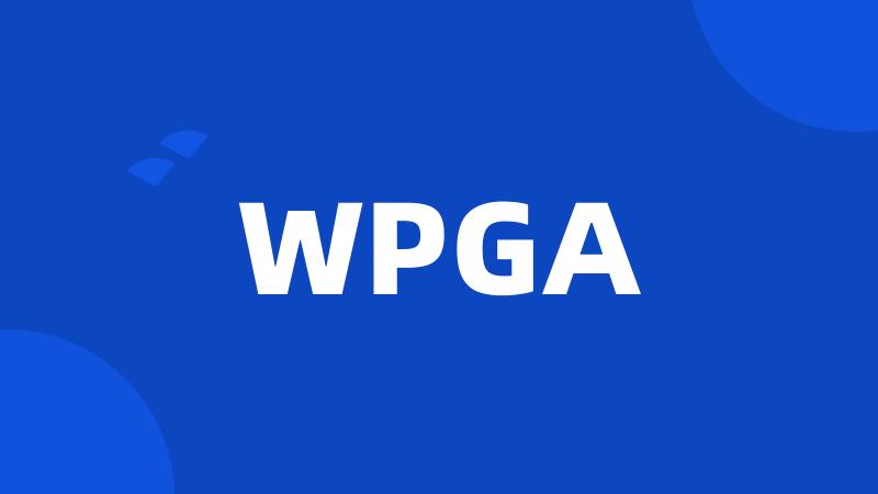 WPGA