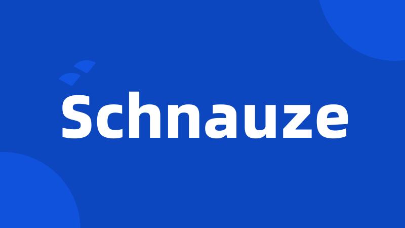 Schnauze