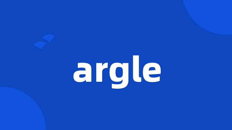 argle