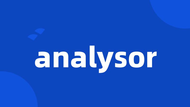 analysor