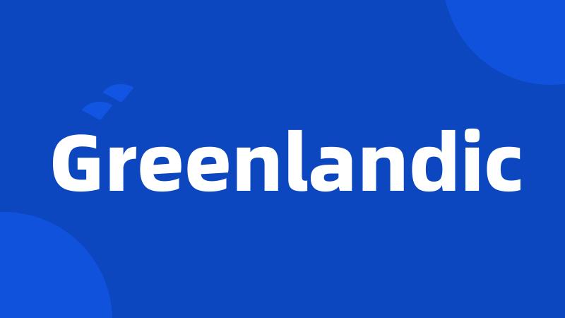 Greenlandic