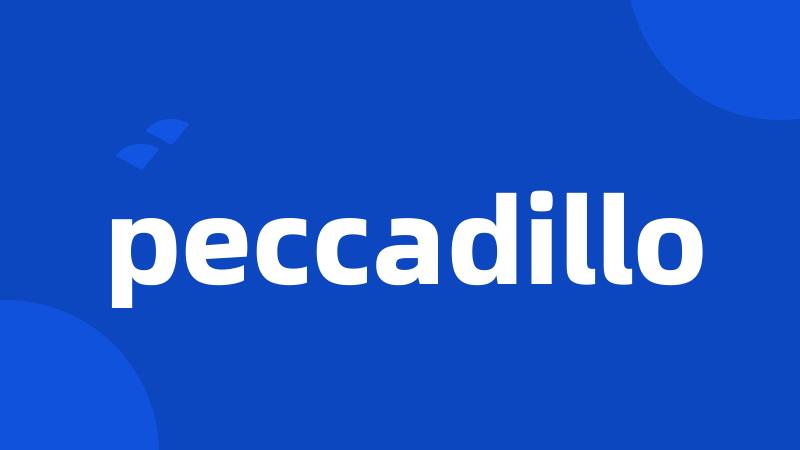 peccadillo