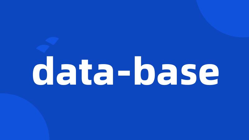 data-base