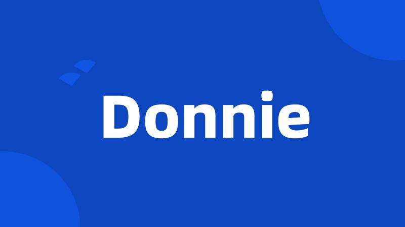 Donnie