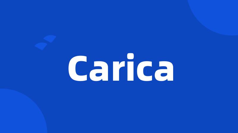 Carica