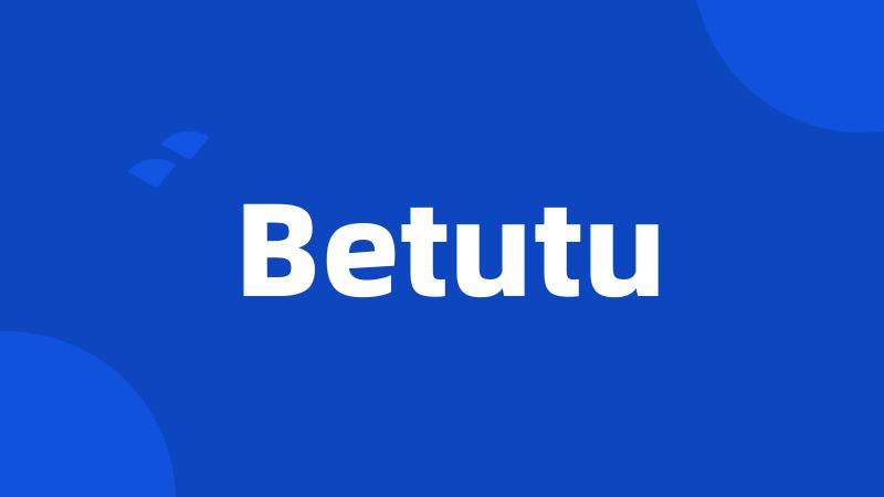 Betutu