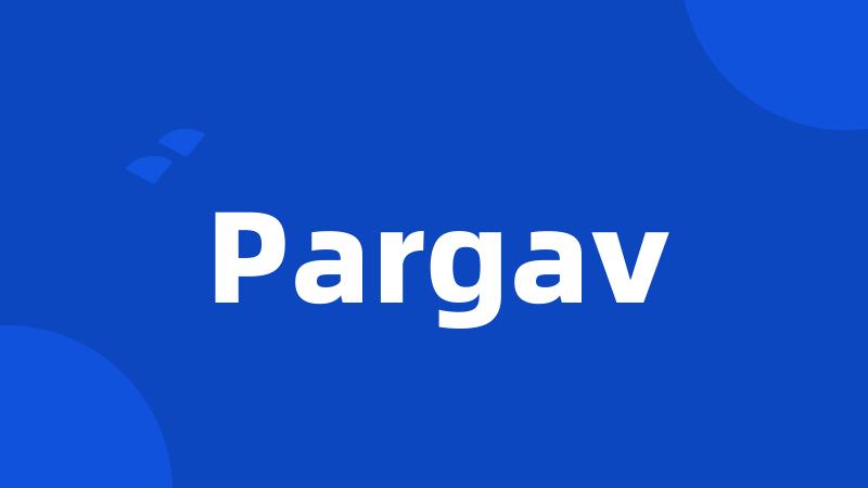 Pargav