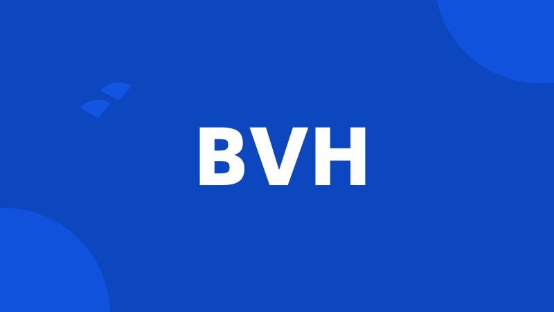 BVH