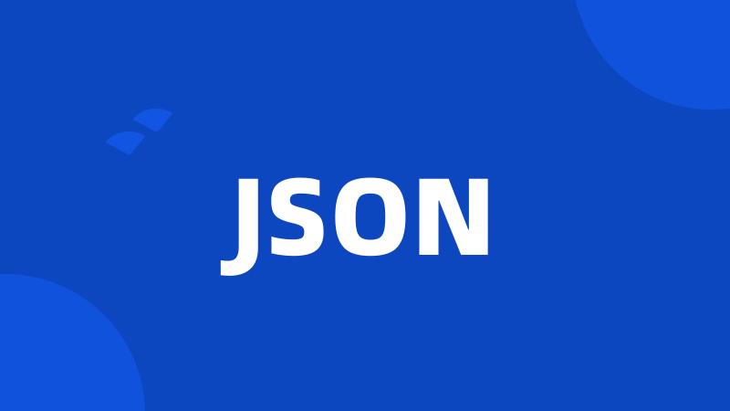 JSON