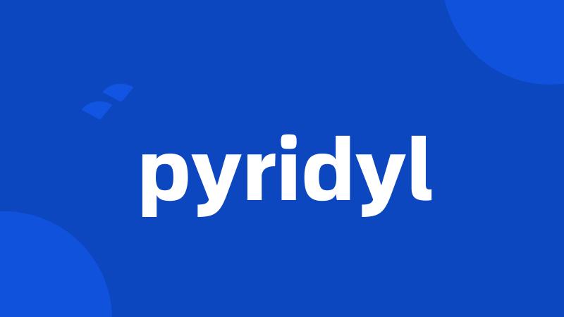 pyridyl