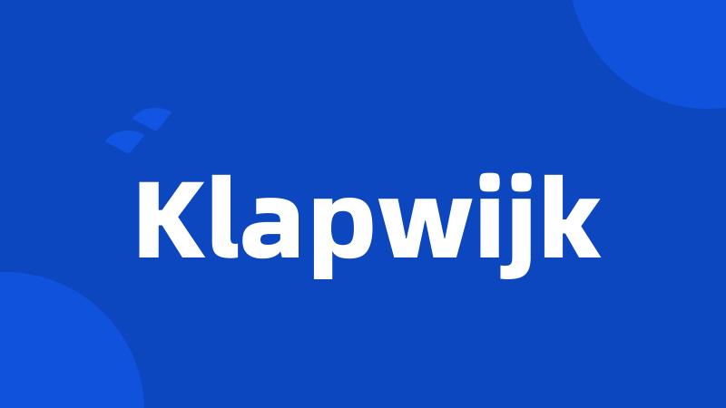 Klapwijk