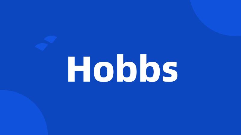 Hobbs