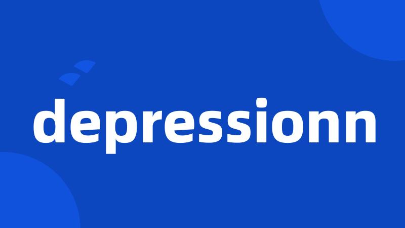 depressionn