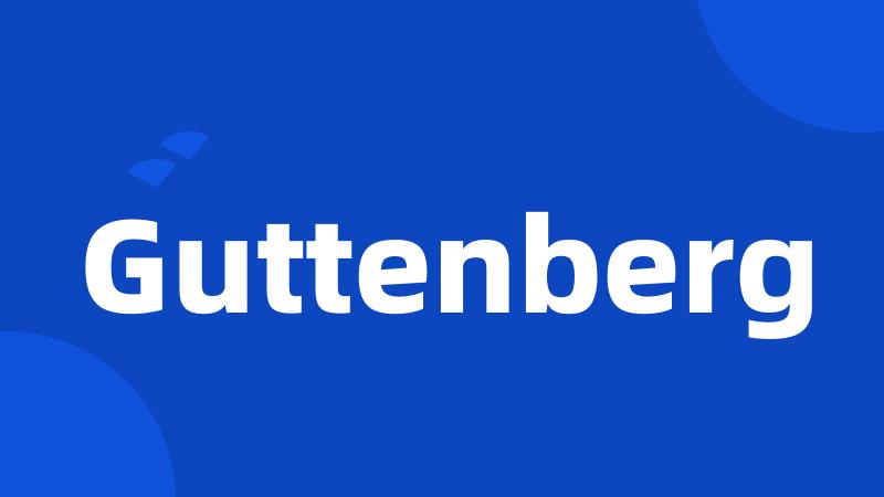 Guttenberg