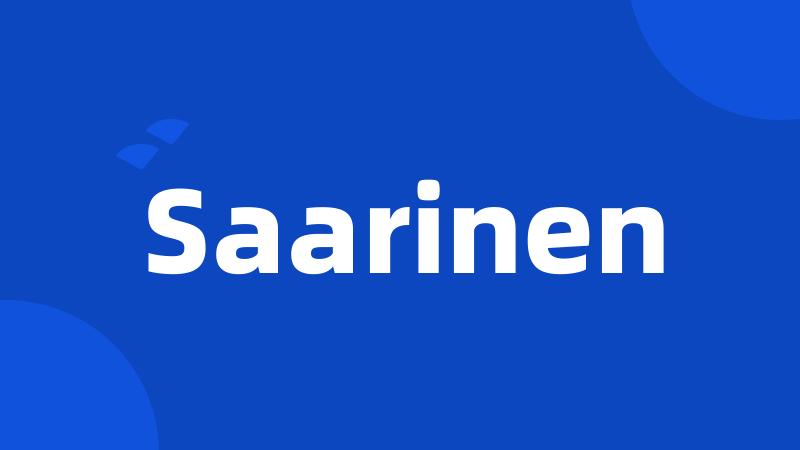 Saarinen