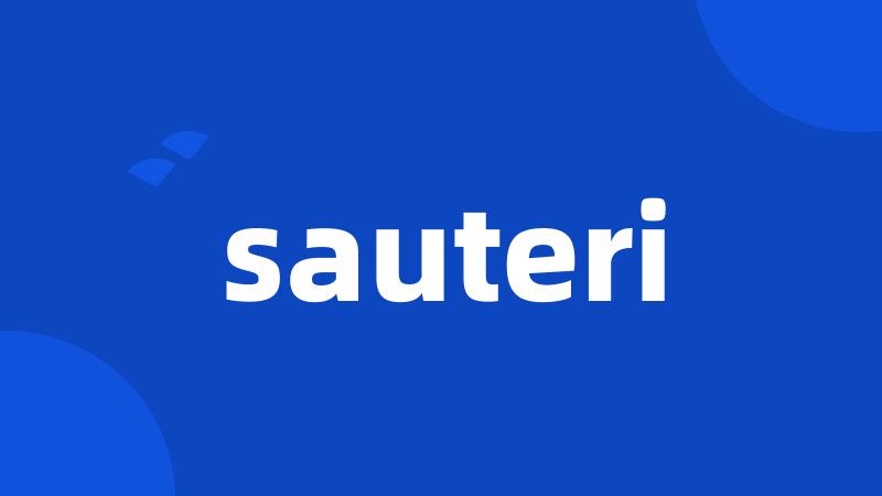 sauteri