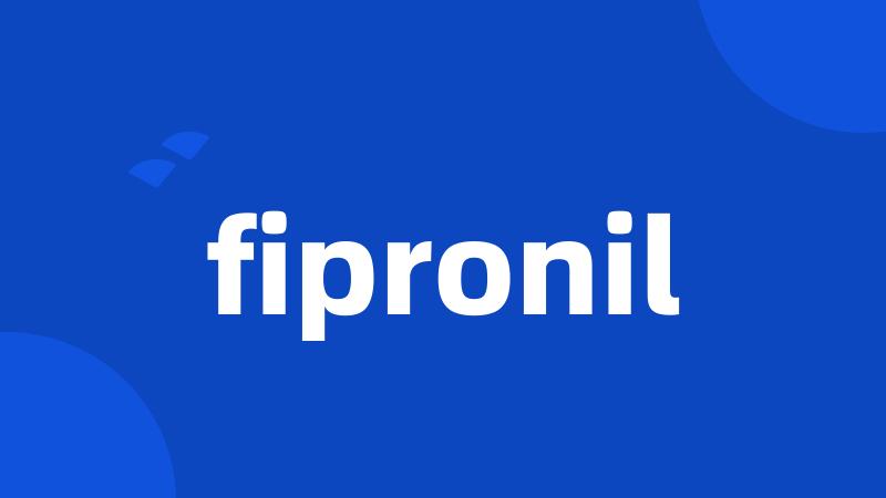 fipronil