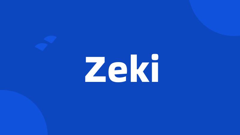 Zeki