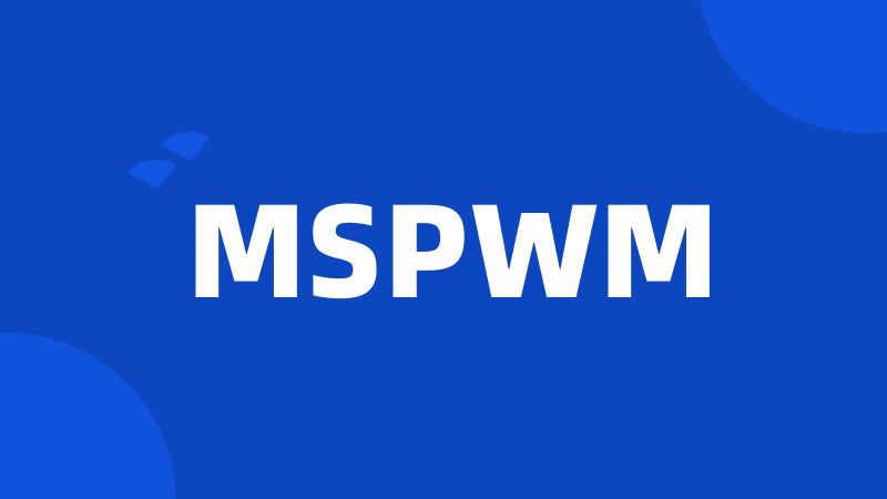 MSPWM