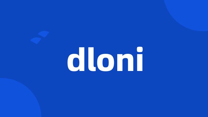 dloni