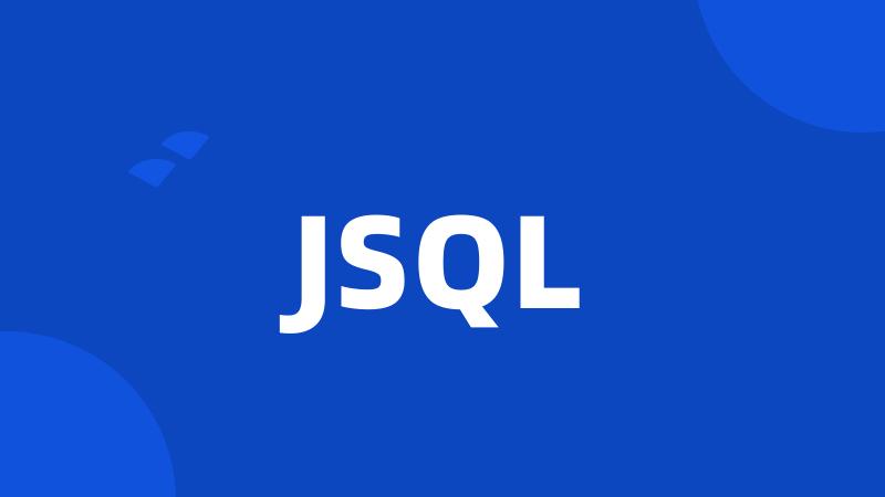 JSQL